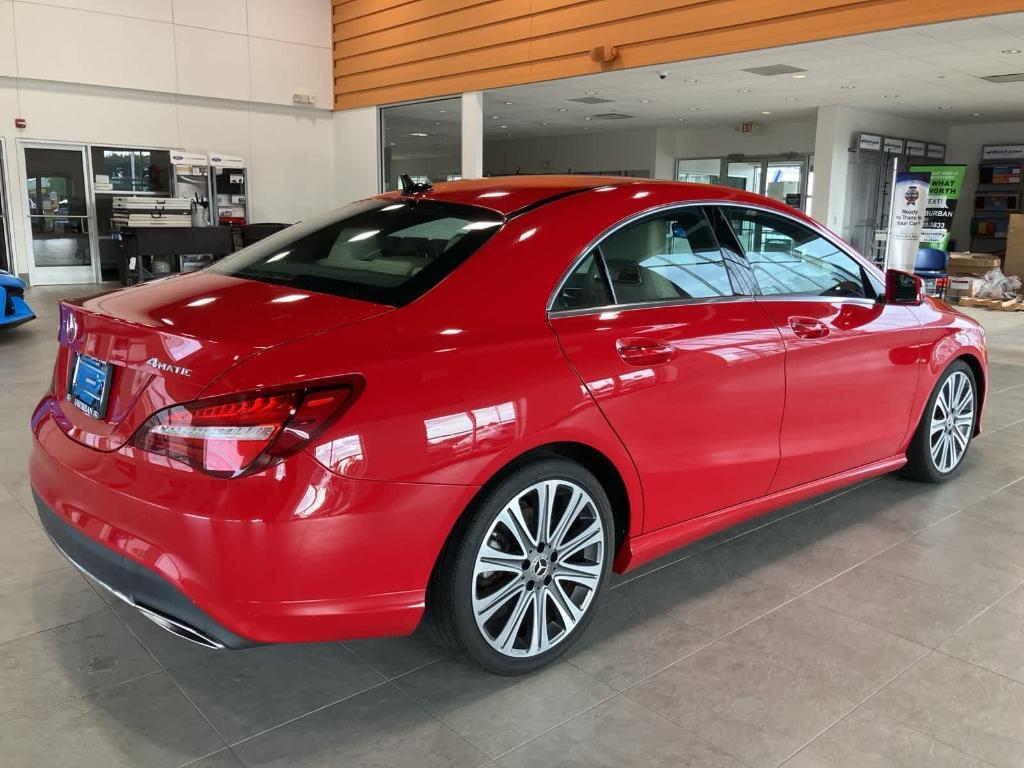 used 2018 Mercedes-Benz CLA 250 car, priced at $16,900