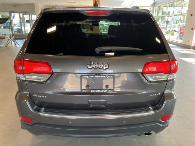 used 2017 Jeep Grand Cherokee car, priced at $15,600