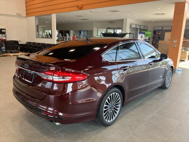 used 2017 Ford Fusion Energi car, priced at $8,900