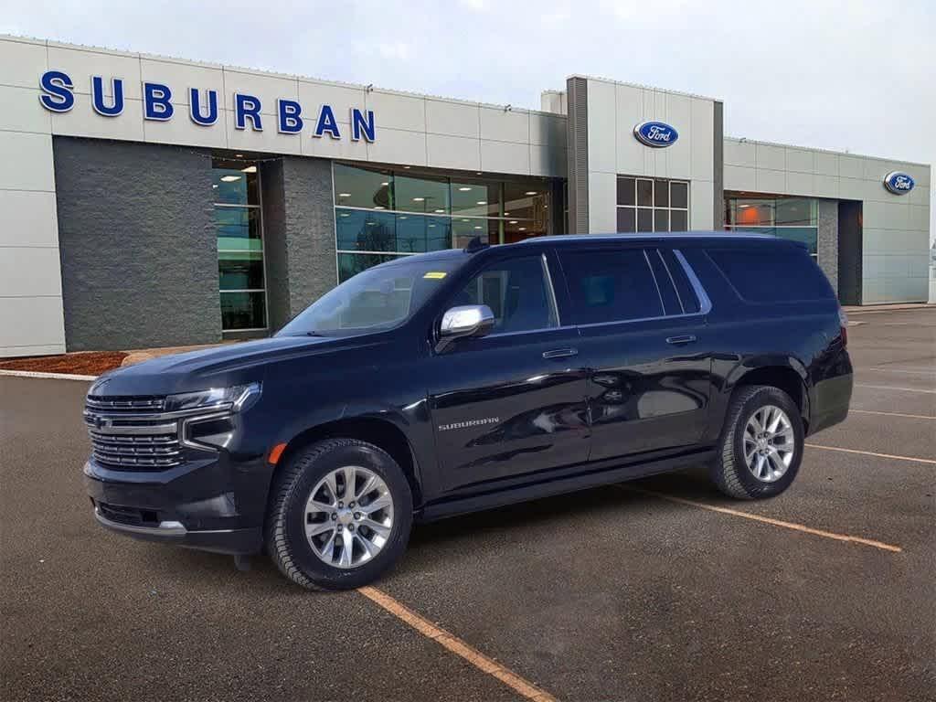 used 2021 Chevrolet Suburban car, priced at $43,900