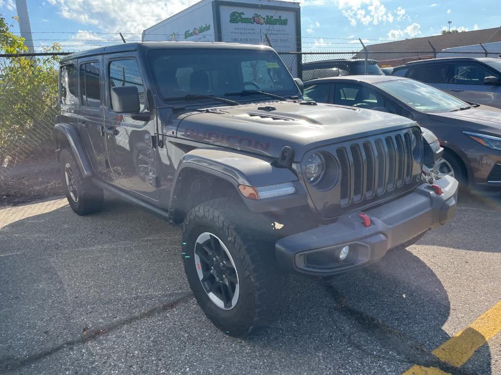 used 2021 Jeep Wrangler Unlimited car, priced at $37,595