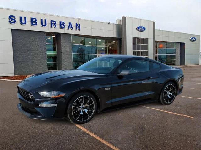 used 2021 Ford Mustang car, priced at $22,995