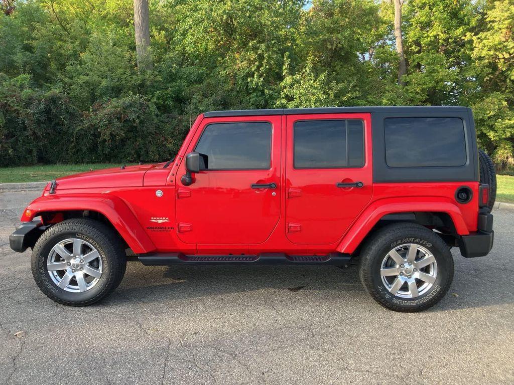 used 2015 Jeep Wrangler Unlimited car, priced at $18,500