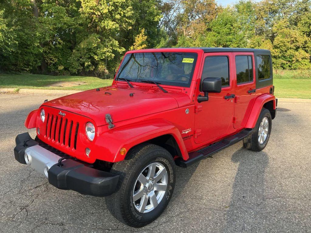 used 2015 Jeep Wrangler Unlimited car, priced at $18,500