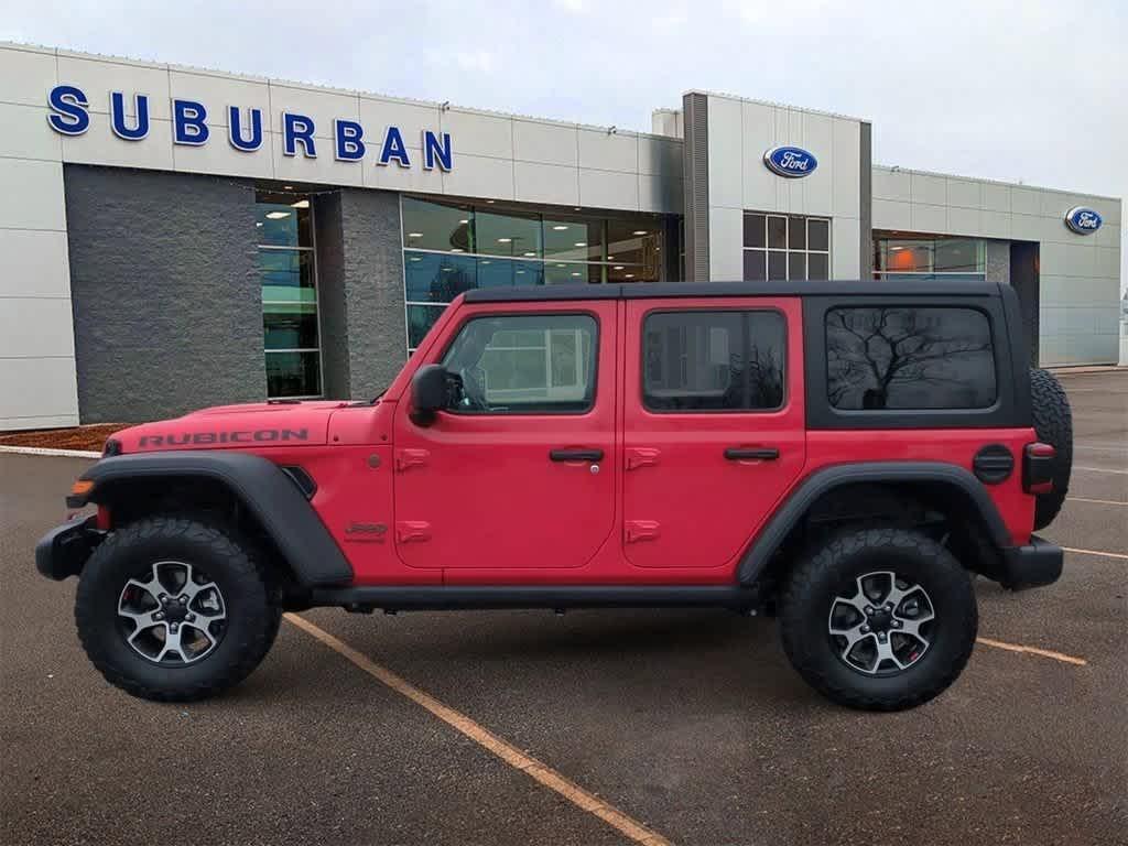 used 2022 Jeep Wrangler Unlimited car, priced at $36,695