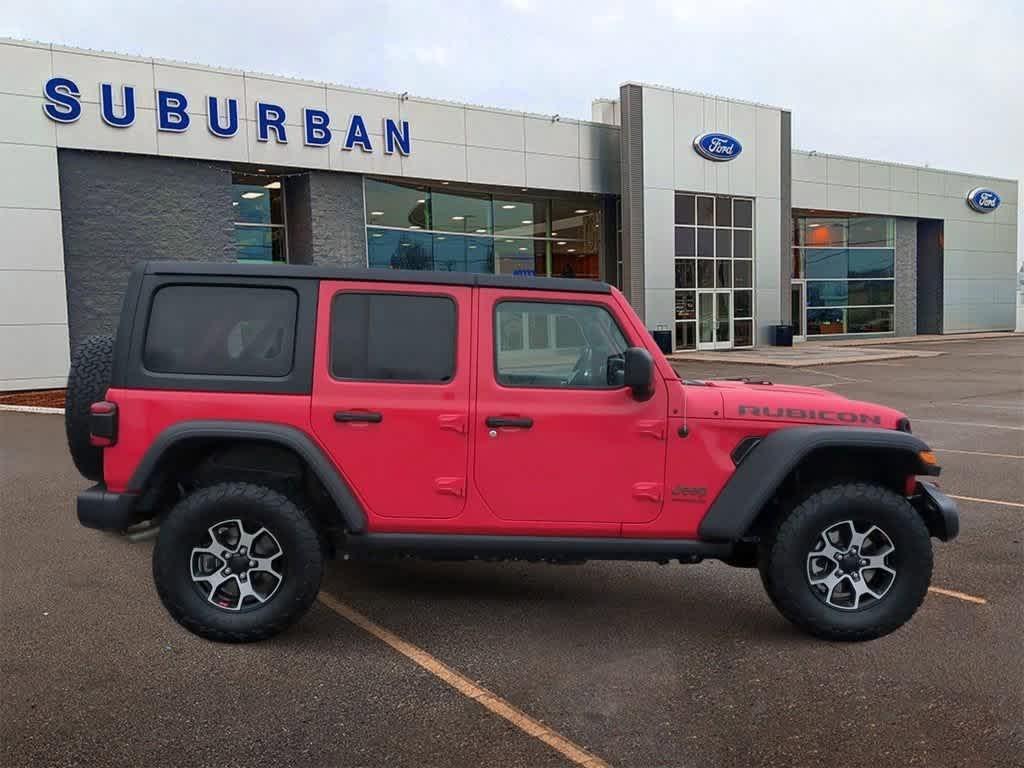 used 2022 Jeep Wrangler Unlimited car, priced at $36,695