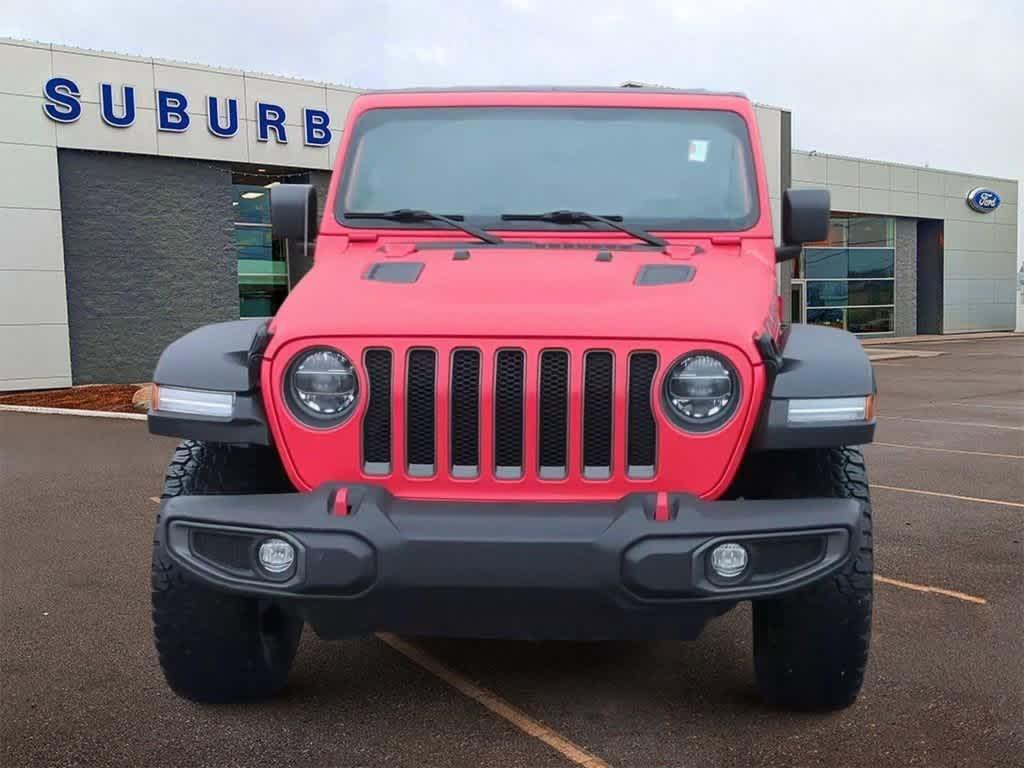 used 2022 Jeep Wrangler Unlimited car, priced at $36,695