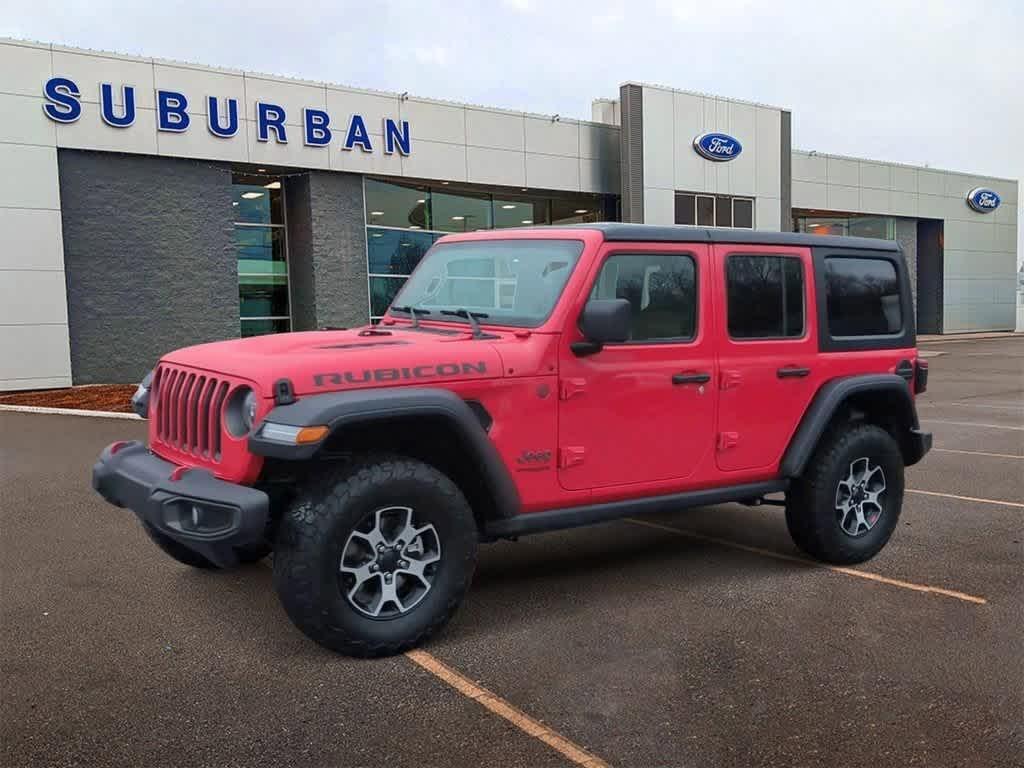 used 2022 Jeep Wrangler Unlimited car, priced at $36,695