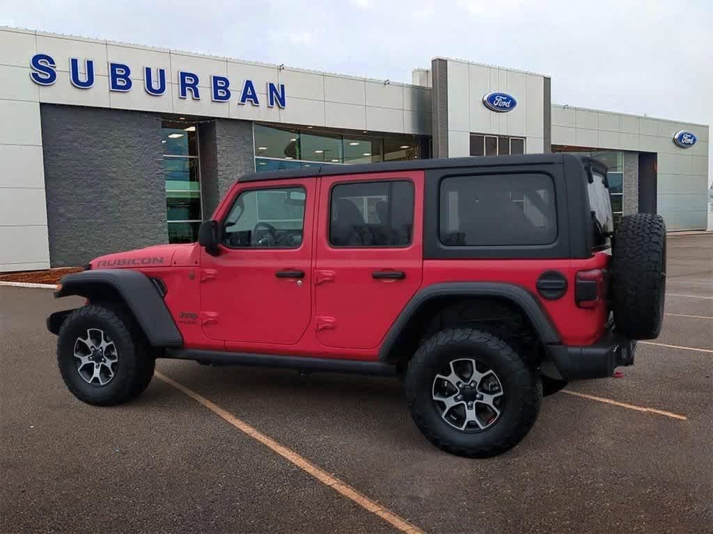 used 2022 Jeep Wrangler Unlimited car, priced at $36,695