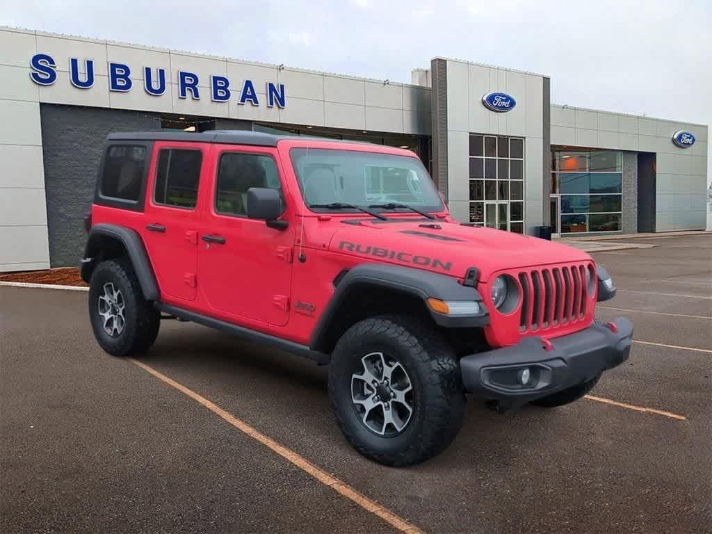 used 2022 Jeep Wrangler Unlimited car, priced at $36,695