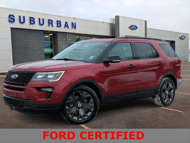 used 2018 Ford Explorer car, priced at $20,900