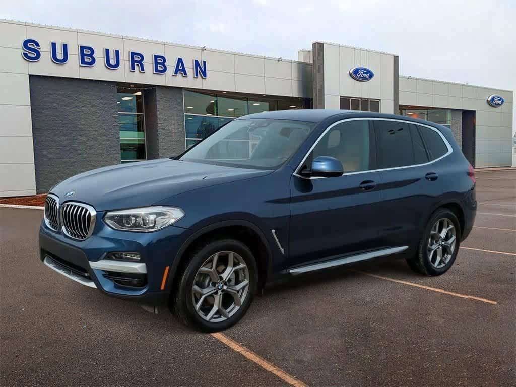 used 2021 BMW X3 car, priced at $30,695