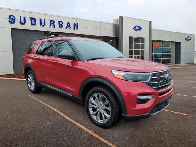 used 2022 Ford Explorer car, priced at $27,995