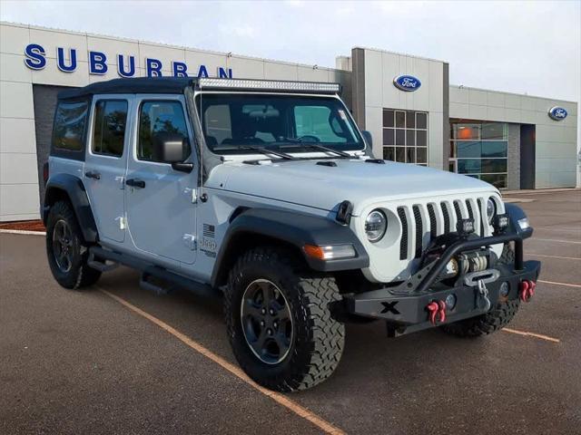 used 2018 Jeep Wrangler Unlimited car, priced at $22,800