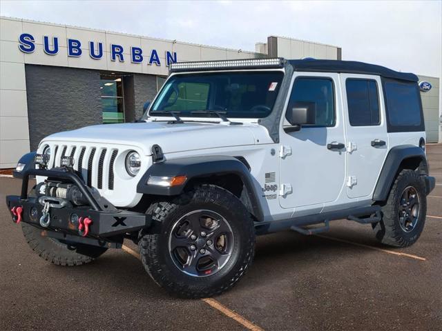 used 2018 Jeep Wrangler Unlimited car, priced at $22,800