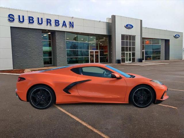 used 2022 Chevrolet Corvette car, priced at $61,995