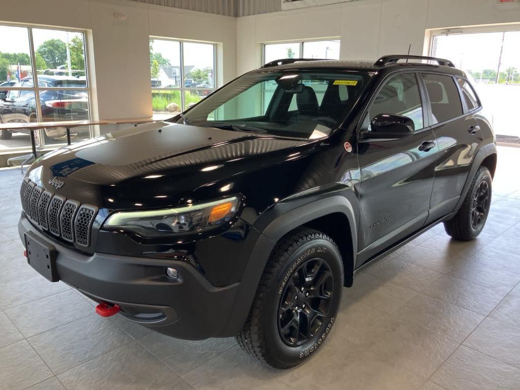 used 2022 Jeep Cherokee car, priced at $24,995