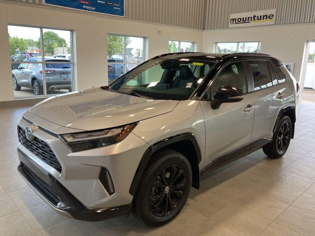 used 2022 Toyota RAV4 Hybrid car, priced at $24,500