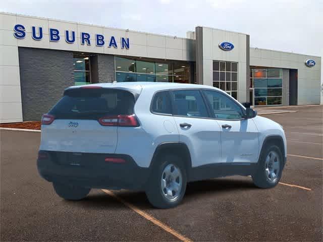 used 2016 Jeep Cherokee car, priced at $10,400