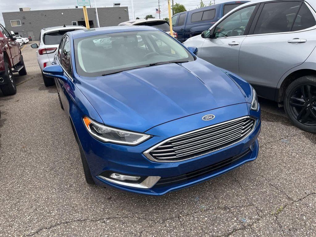 used 2017 Ford Fusion car, priced at $14,500