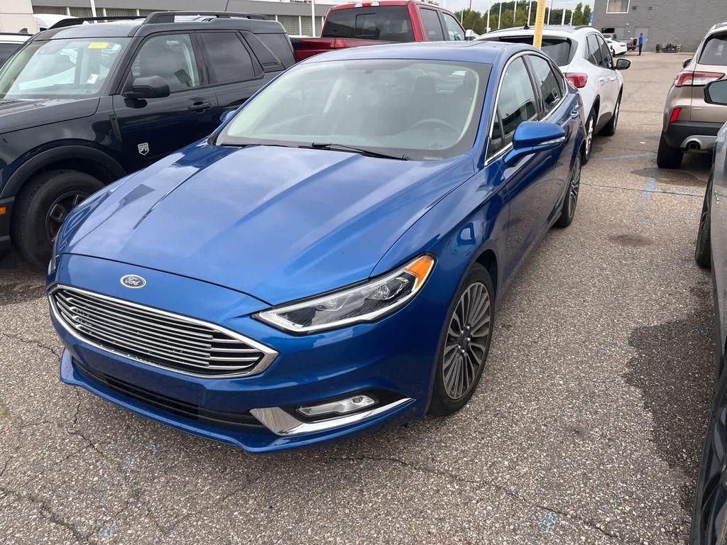 used 2017 Ford Fusion car, priced at $14,500