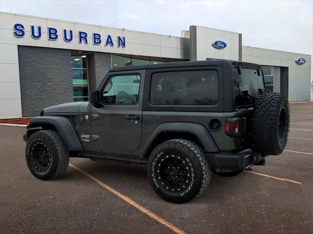 used 2018 Jeep Wrangler car, priced at $18,900