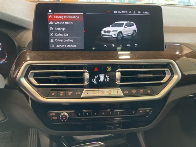 used 2023 BMW X3 car, priced at $33,595