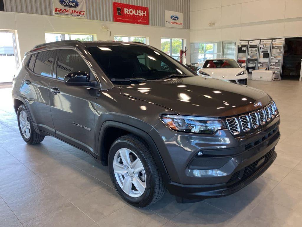 used 2022 Jeep Compass car, priced at $18,995
