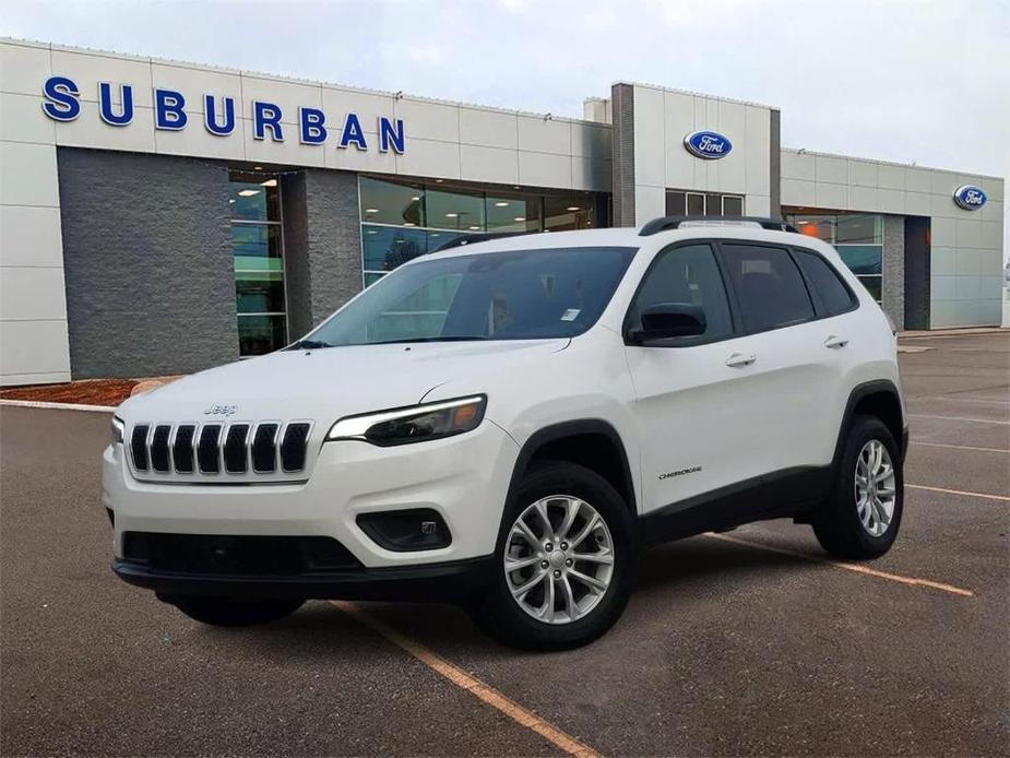 used 2022 Jeep Cherokee car, priced at $25,595