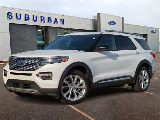 used 2021 Ford Explorer car, priced at $27,500