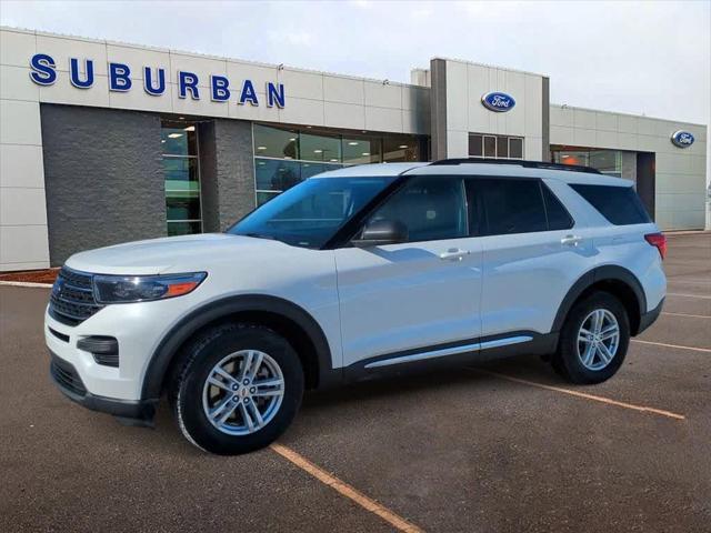 used 2022 Ford Explorer car, priced at $28,345