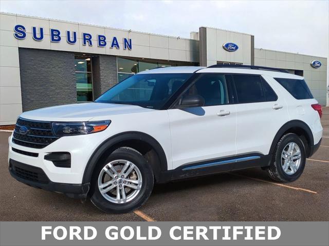 used 2022 Ford Explorer car, priced at $28,345