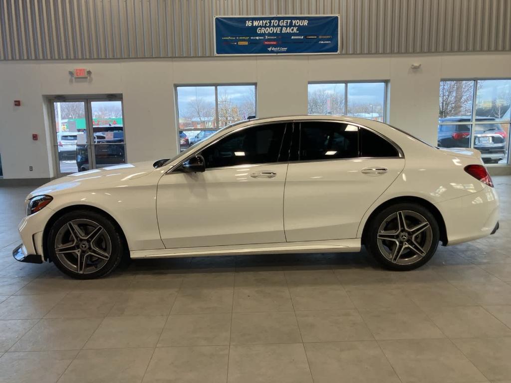 used 2021 Mercedes-Benz C-Class car, priced at $21,900