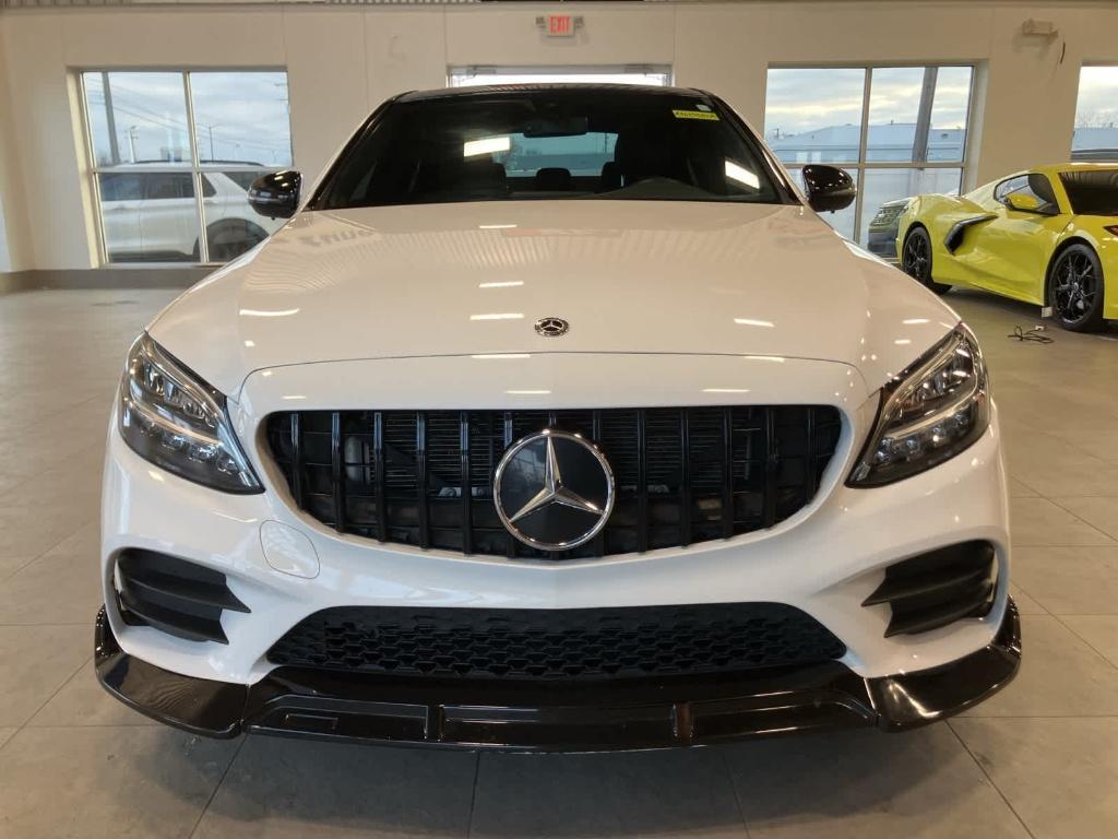 used 2021 Mercedes-Benz C-Class car, priced at $21,900