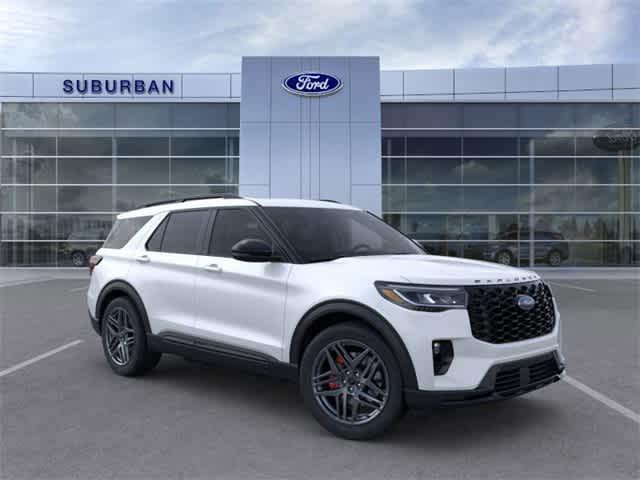 new 2025 Ford Explorer car, priced at $57,108