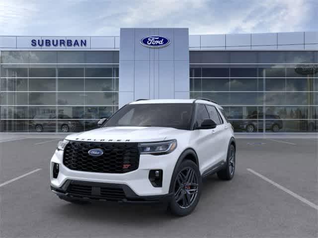 new 2025 Ford Explorer car, priced at $57,108