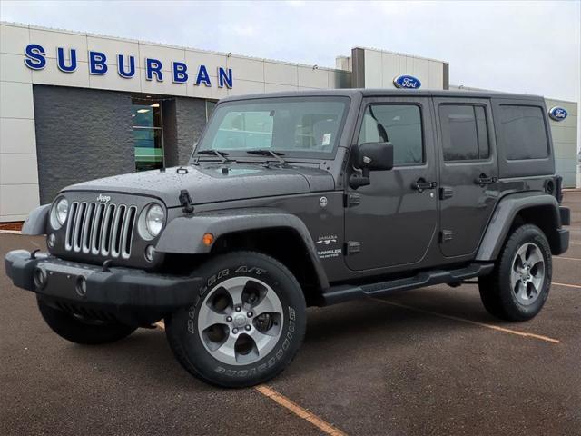 used 2017 Jeep Wrangler Unlimited car, priced at $21,900