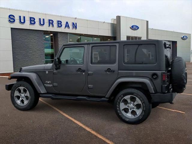 used 2017 Jeep Wrangler Unlimited car, priced at $25,400