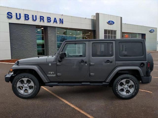 used 2017 Jeep Wrangler Unlimited car, priced at $25,400