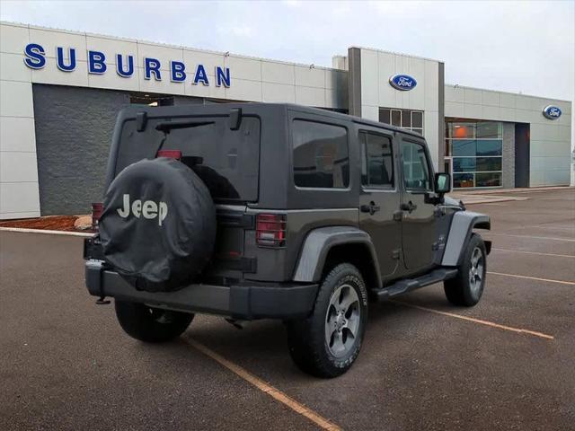 used 2017 Jeep Wrangler Unlimited car, priced at $25,400