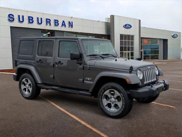 used 2017 Jeep Wrangler Unlimited car, priced at $25,400