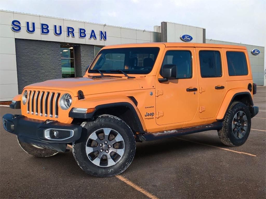 used 2018 Jeep Wrangler Unlimited car, priced at $24,900