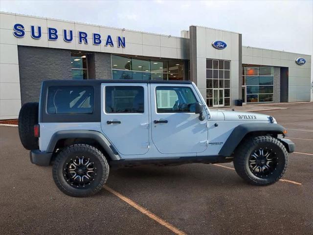 used 2016 Jeep Wrangler Unlimited car, priced at $17,500