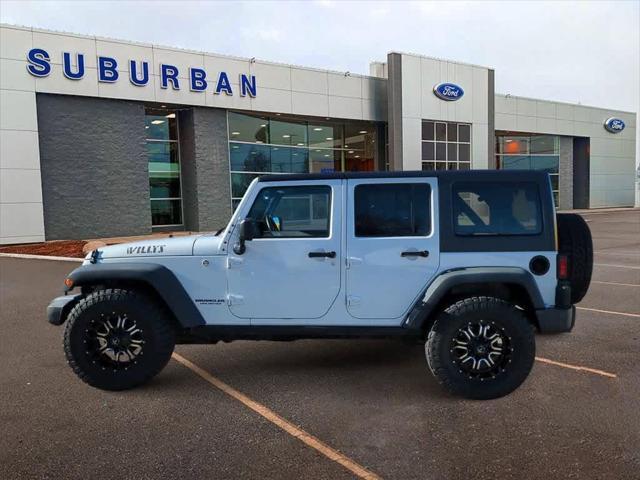 used 2016 Jeep Wrangler Unlimited car, priced at $17,500