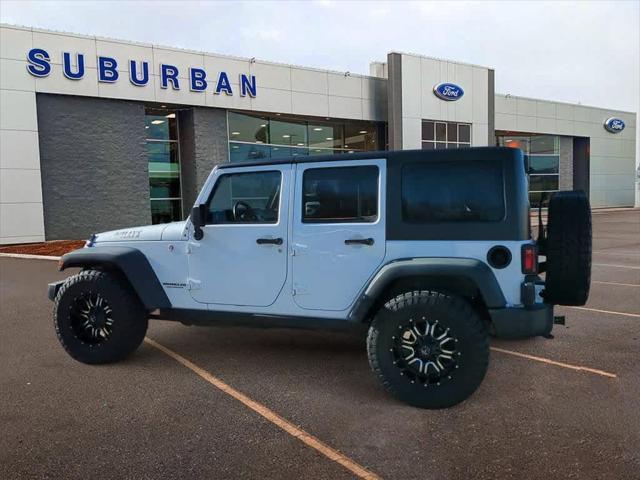 used 2016 Jeep Wrangler Unlimited car, priced at $17,500