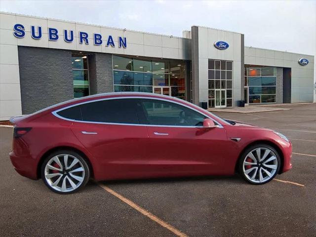 used 2019 Tesla Model 3 car, priced at $20,900