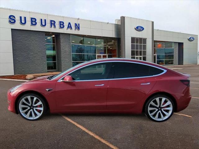 used 2019 Tesla Model 3 car, priced at $21,900