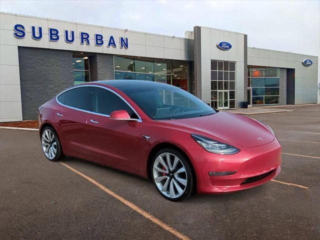 used 2019 Tesla Model 3 car, priced at $21,900