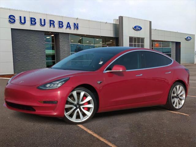 used 2019 Tesla Model 3 car, priced at $21,900