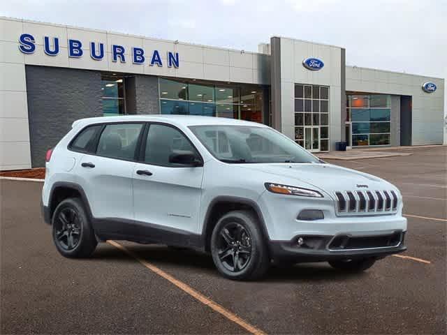 used 2017 Jeep Cherokee car, priced at $15,500